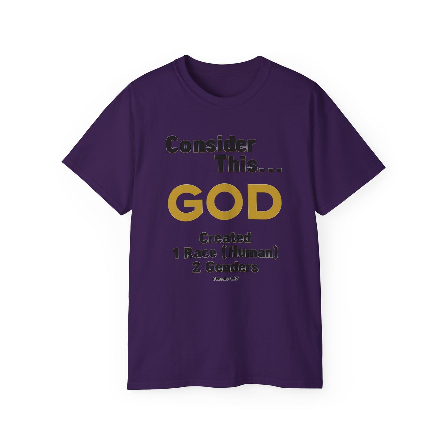 Consider This... 1 RACE 2 GENDERS T-Shirt