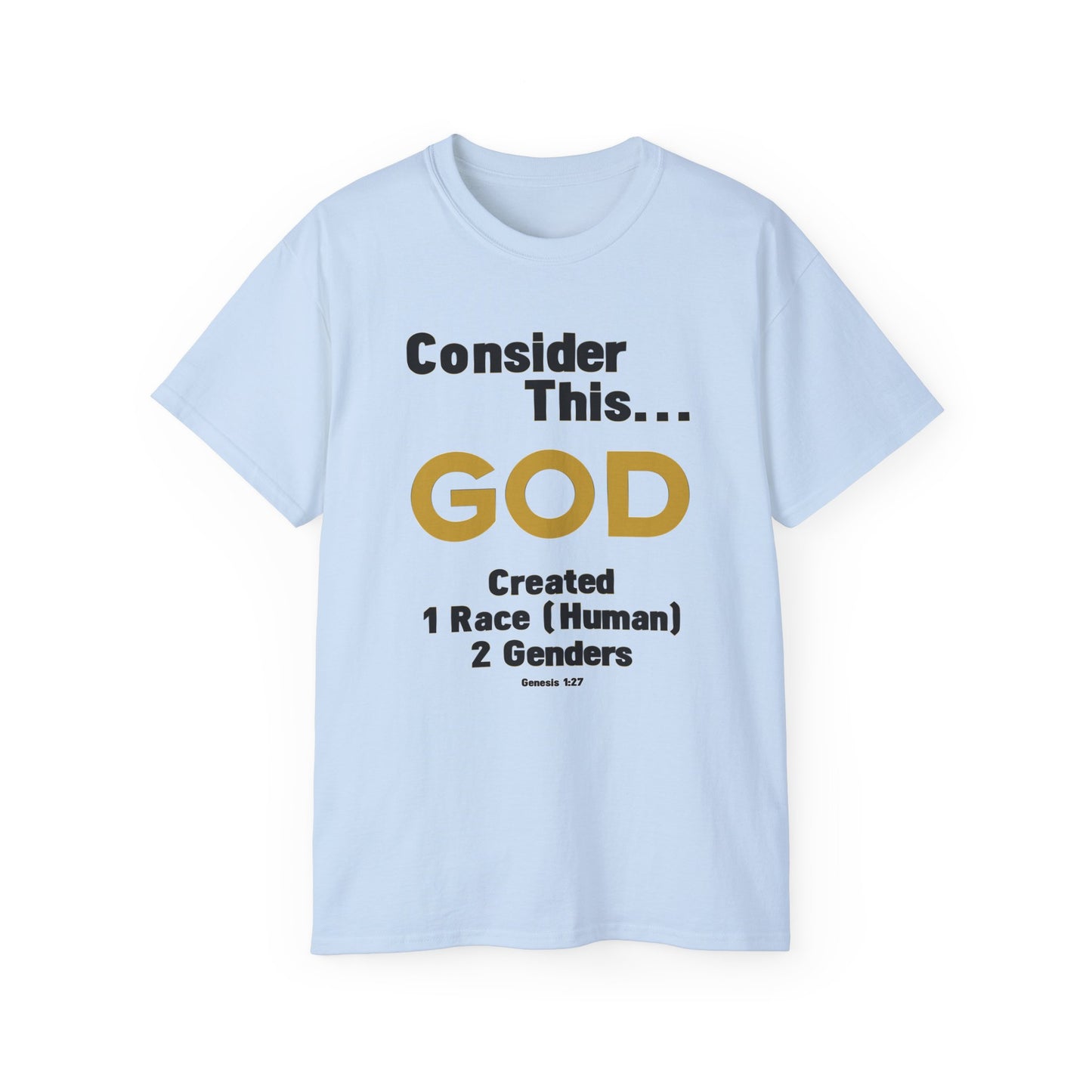 Consider This... 1 RACE 2 GENDERS T-Shirt