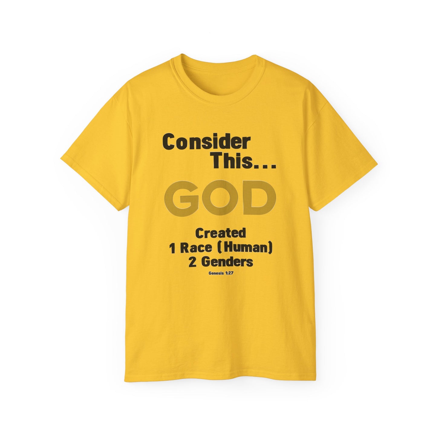 Consider This... 1 RACE 2 GENDERS T-Shirt
