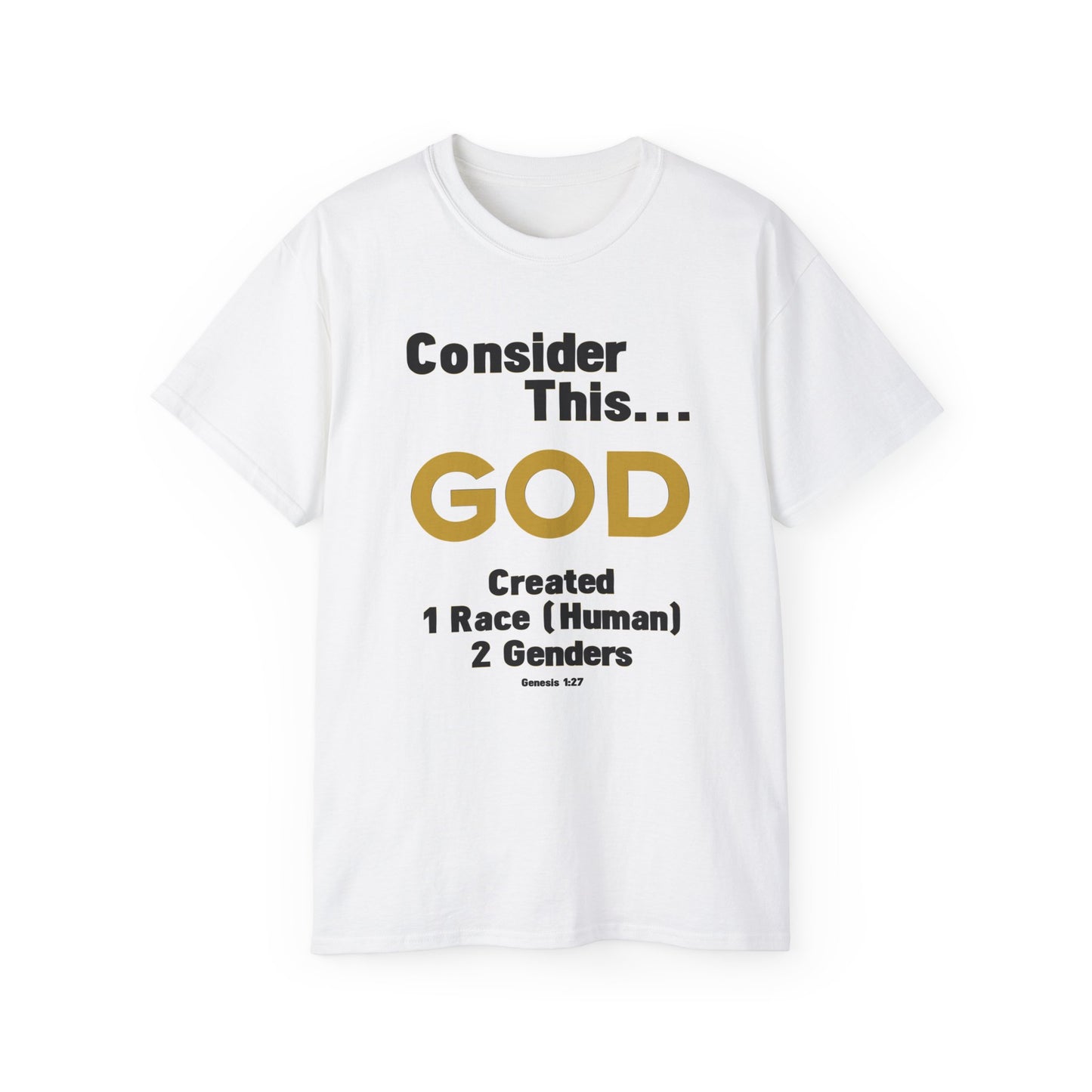 Consider This... 1 RACE 2 GENDERS T-Shirt