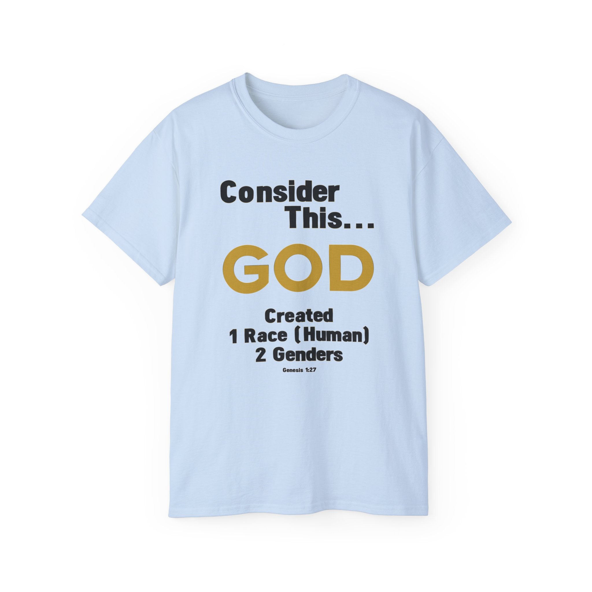 Consider This... 1 RACE 2 GENDERS T-Shirt