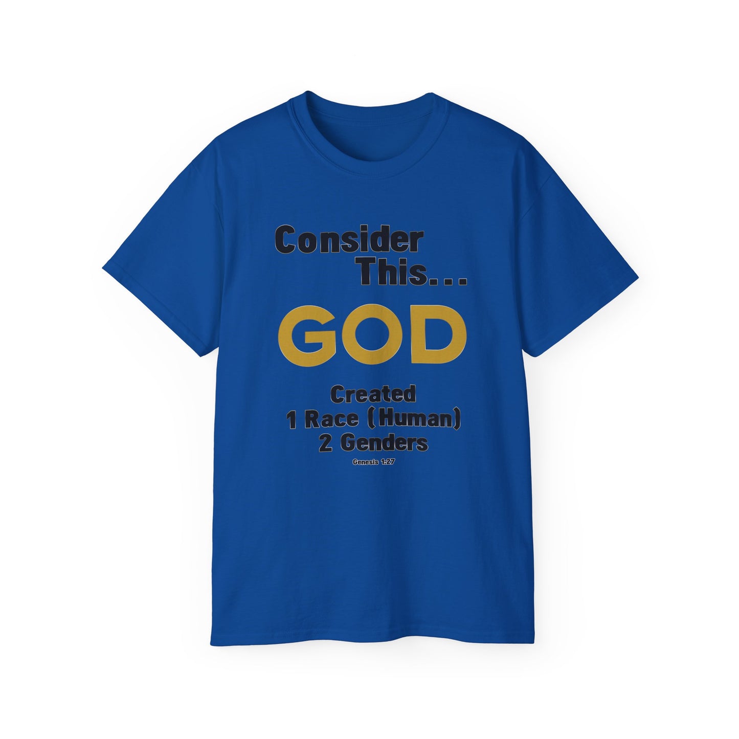 Consider This... 1 RACE 2 GENDERS T-Shirt